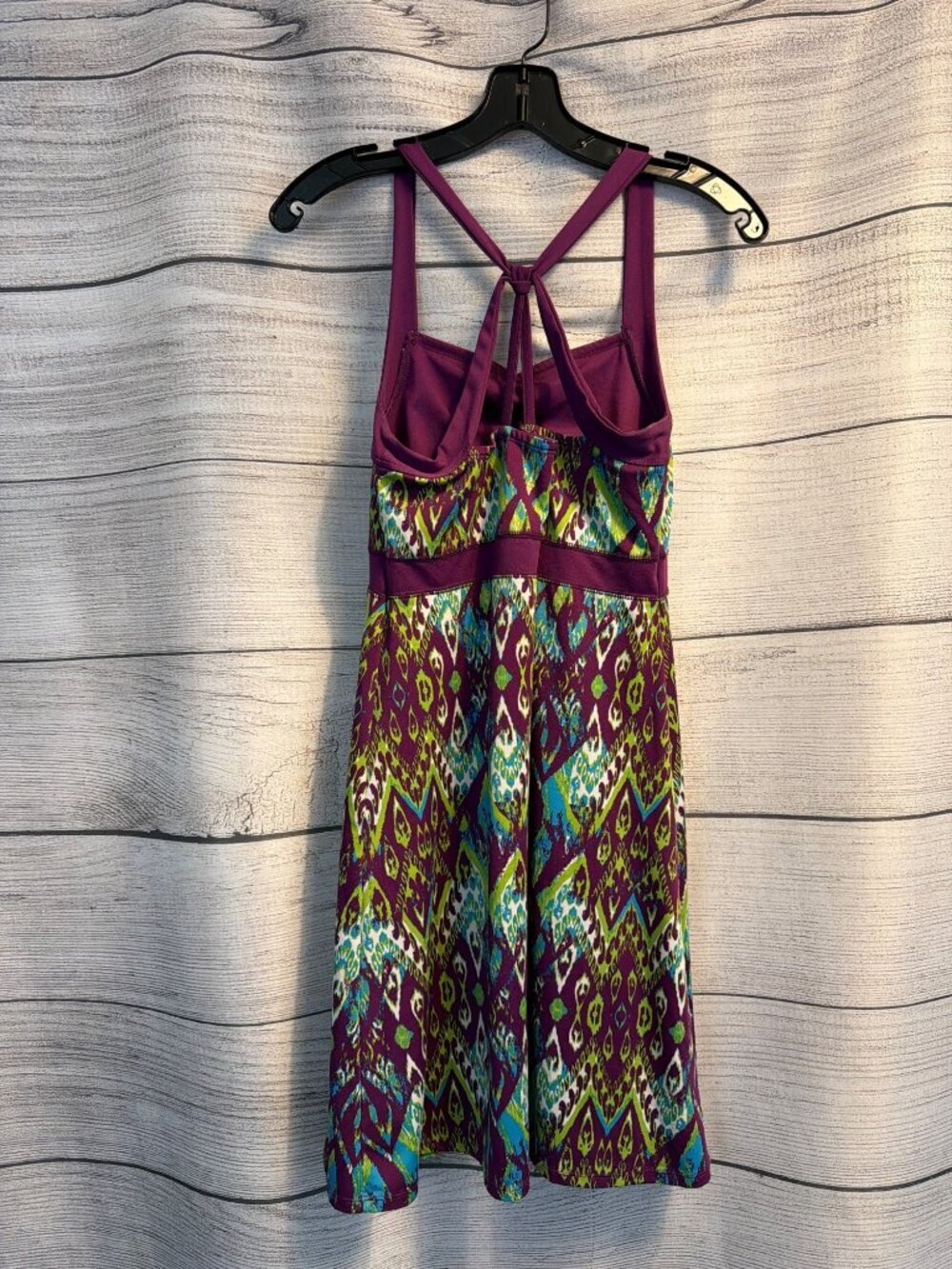 Soybu Purple Patterned Racerback Dress - Picture 2 of 3